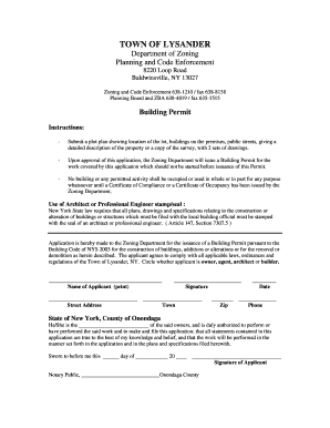 town of lysander codes