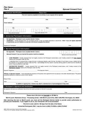 Spousal Consent Form