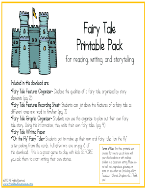 Fairy Tale Printable Pack