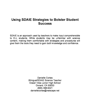 SDAIE ABC Book Activity