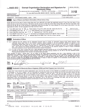 IRS Form 990 (2012)
