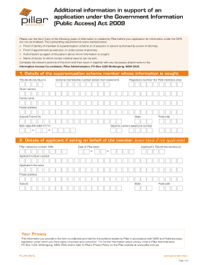 GIPA Act Information Request Form