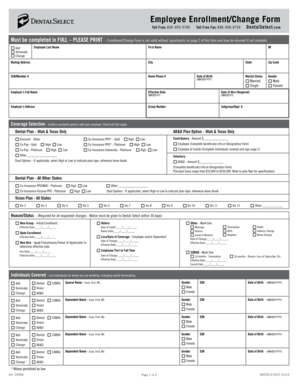 Employee Enrollment/Change Form