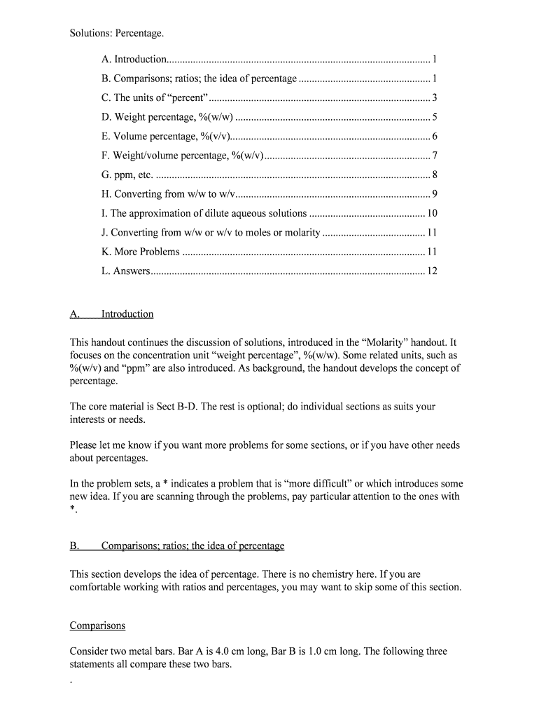 Fillable Online Solutions Percentage Fax Email Print PdfFiller fillable-online-solutions-percentage-fax-email-print-pdffiller