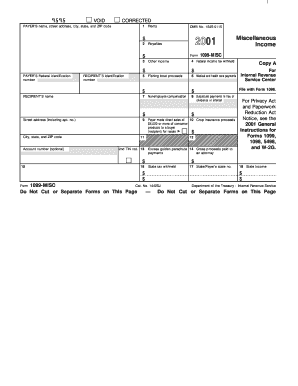IRS Form 1099-MISC