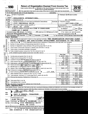 IRS Form 990 2010