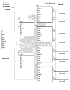Genealogy Chart Template