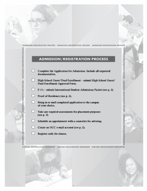 Oakland Community College Application for Admission