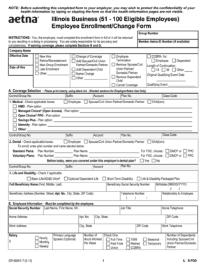 Employee Enrollment/Change Form