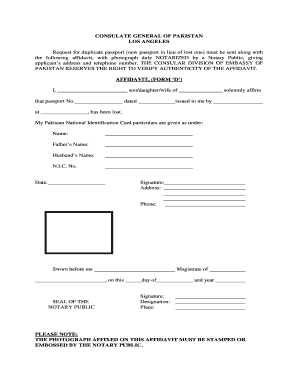 Notarial certificate sample - Lost Passport FORM-D.doc - pakconsulatela