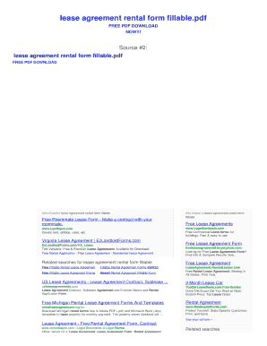 Residential Lease Agreement