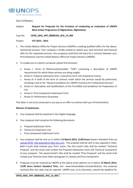 GPSO Mine Action Cluster bb - UNOPS - unops