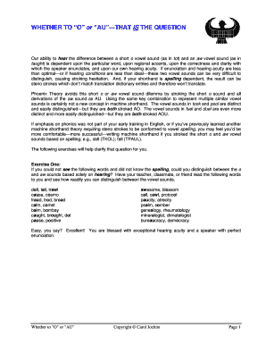 Phoenix Theory Vowel Sound Guide