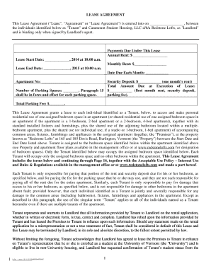 Download the Lease Agreement Form - Redstone Lofts