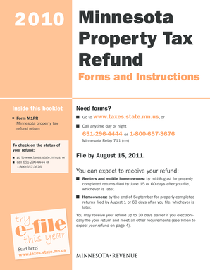 Minnesota Property Tax Refund Form M1PR