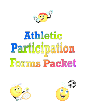New Jersey Annual Athletic Pre-Participation Physical Examination Form