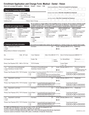 Anthem Blue Cross Enrollment Application