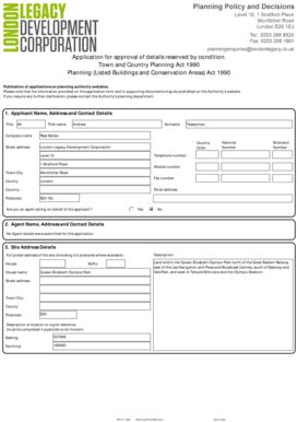 UK Planning Permission Application