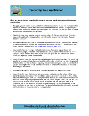 NCWIT Award Application Form
