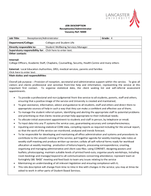 Executive bio template word - bioform of counsiling