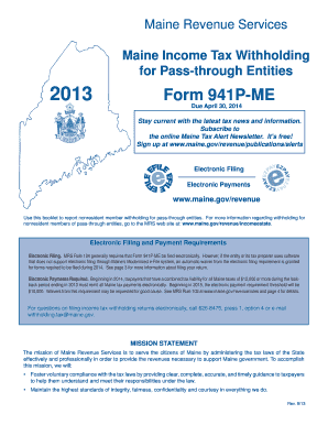 Form 941P-ME - Maine.gov - mainegov-images informe