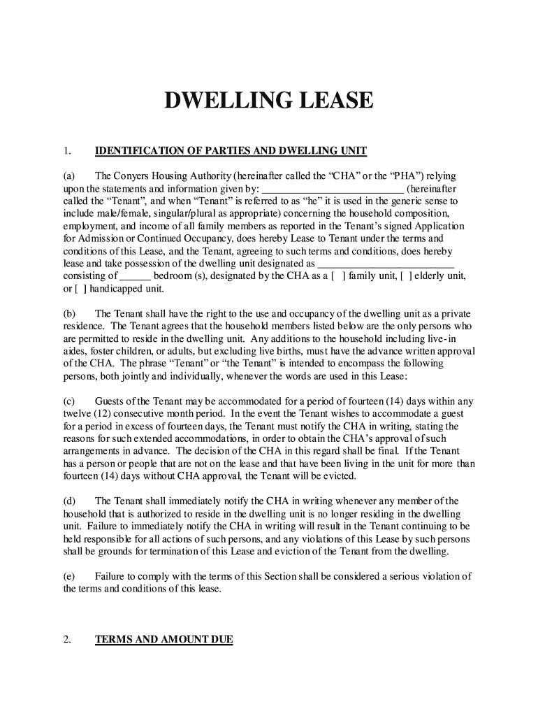 conyers housing authority Preview on Page 1