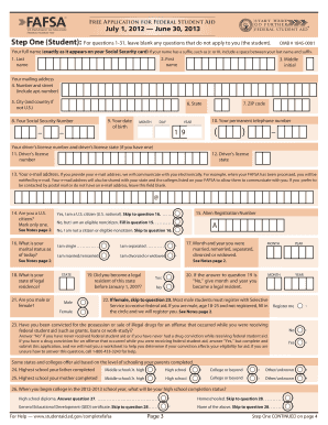 Free Application for Federal Student Aid