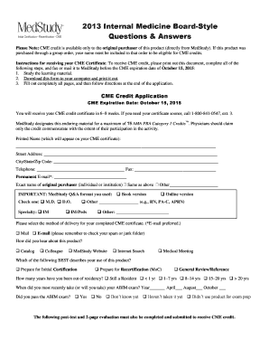 2013 Internal Medicine Board-Style Questions & Answers