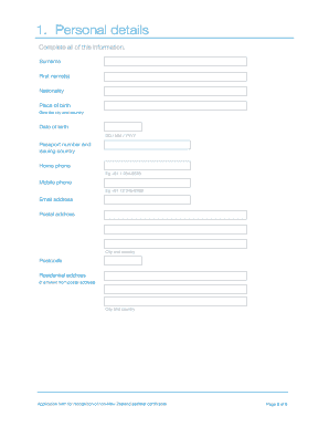 Form preview