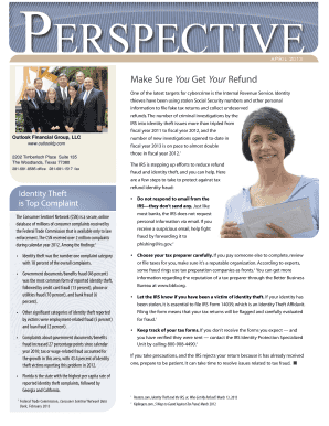 IRS Identity Theft Affidavit Form 14039