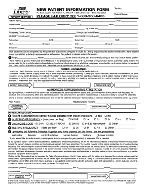 New Patient Information Form