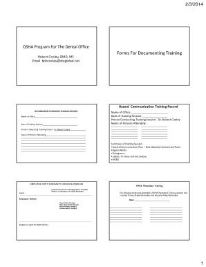 Competent person certificate template - Handouts OSHA HIPAA 2014 (PDF) - ntfos