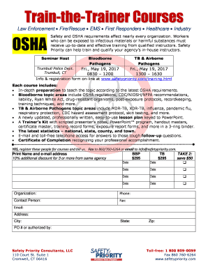 Law Enforcement Fire/Rescue Industry OSHA