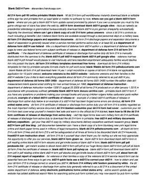 Blank Dd214 Form - alexandero.herokuapp.com. Blank Dd214 Form