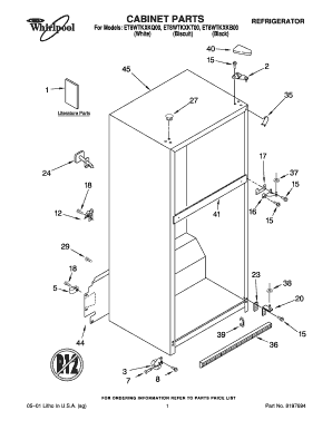 Fillable Online CABINET PARTS Fax Email Print - pdfFiller