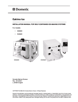 eskimo marine ice maker