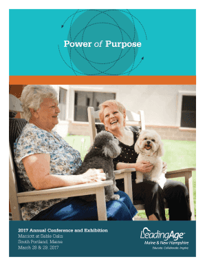 Registration Brochure HERE - LeadingAge Maine - leadingagemenh