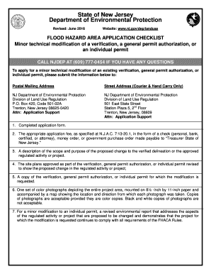 Fillable Online Minor technical modification of a verification, a ...