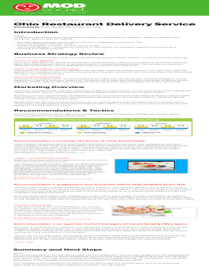 Food Delivery Sample Plan - MODsocket