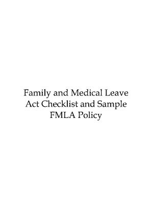 Fmla poster - FMLA COMPLIANCE CHECKLIST