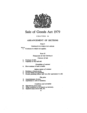 International sales contract example - Sale of Goods Act 1979.pdf - Legislation.gov.uk - legislation gov