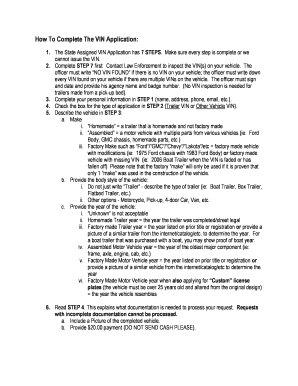 how to fill out bill of sale