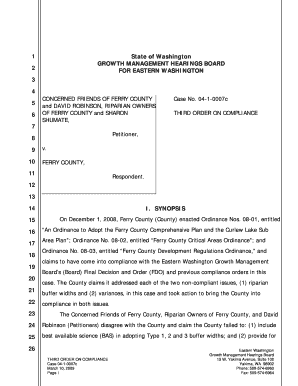 Third Order on Compliance - Growth Management Hearings - gmhb wa