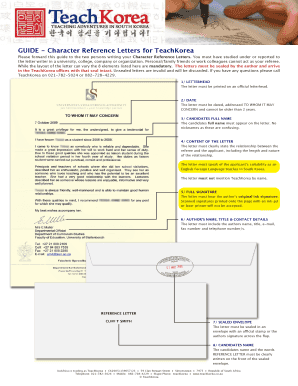 Character statement for court - GUIDE - Character Reference Letters for TeachKorea - Gold Key ...