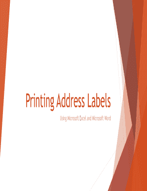 Pay2k - Printing Address Labels PDF - Red Penguin Web Solutions