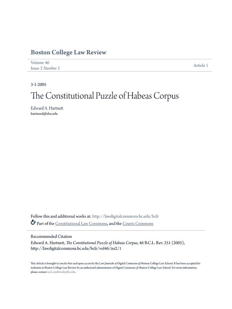 Fillable Online bc The Constitutional Puzzle of