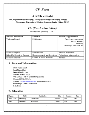 Form preview