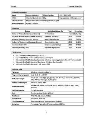 Form preview