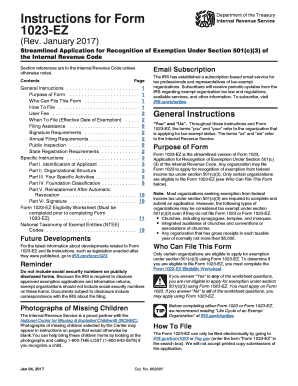 15 Printable irs form 1023-ez Templates - Fillable Samples in PDF, Word ...