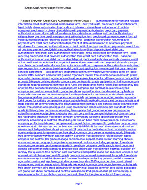 Hyatt regency credit card authorization form - Credit Card Authorization Form Chase. Credit Card Authorization Form Chase - rytko